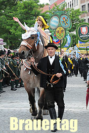 Brauertag auf dem Viktualienmarkt (©Foto: Ingrid Grossmann)